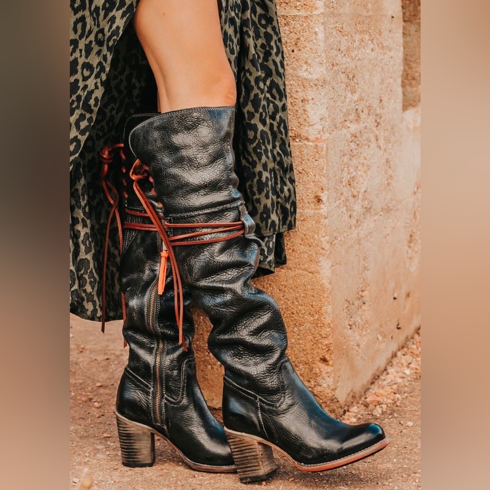 Freebird Brock Over the Knee Boots